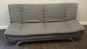 GREY CLICK-CLACK SOFA BED