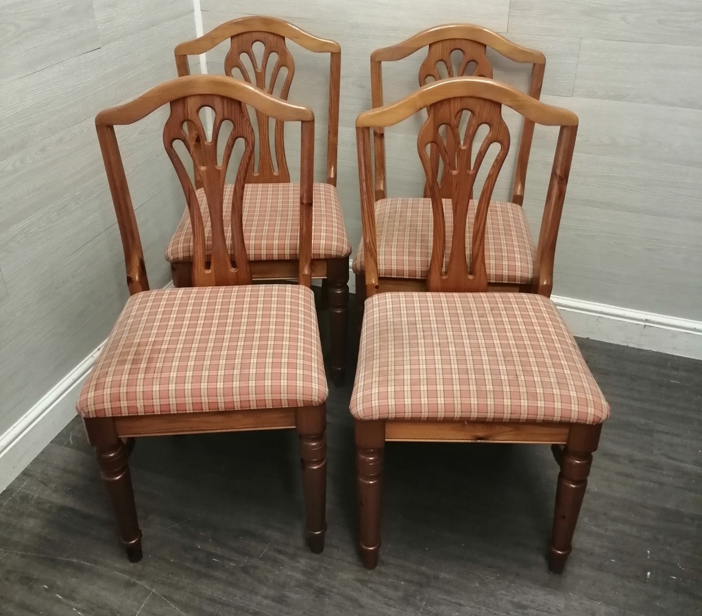 4 X DUCAL DINING CHAIRS