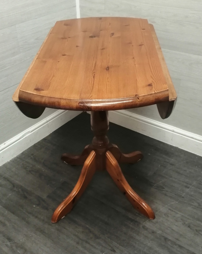 Pine drop leaf table