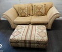 BARGAIN Sofa  &amp; Footstool Set