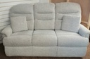Lovely high back  grey toned sofa
