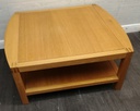 Quality Large Oak Coffee Table