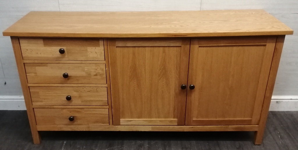 Oak sideboard with drawers