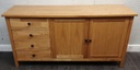 Oak sideboard with drawers