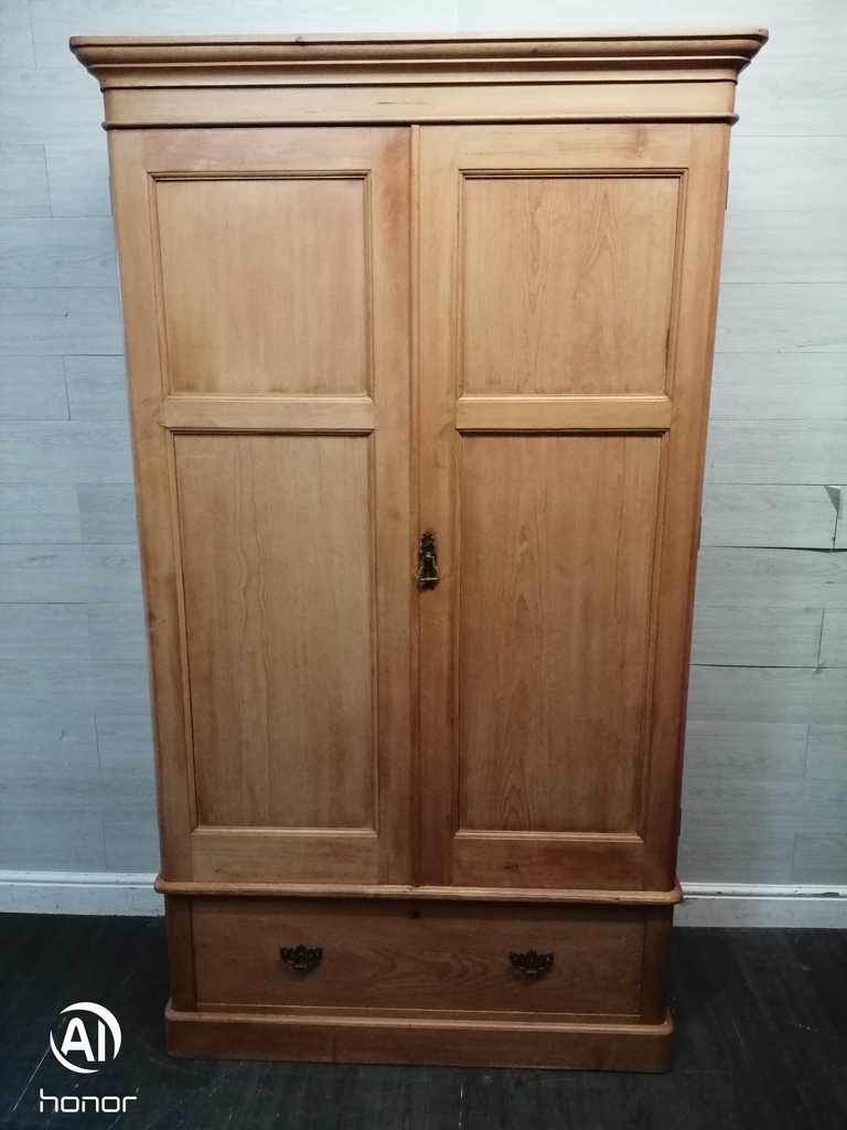 lovely old antique pine wardrobe