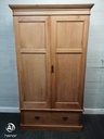 lovely old antique pine wardrobe