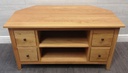 Quality Oak  Corner TV Unit From John Lewis