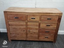 LOVELY RUSTIC WOOD SIDEBOARD / CHEST