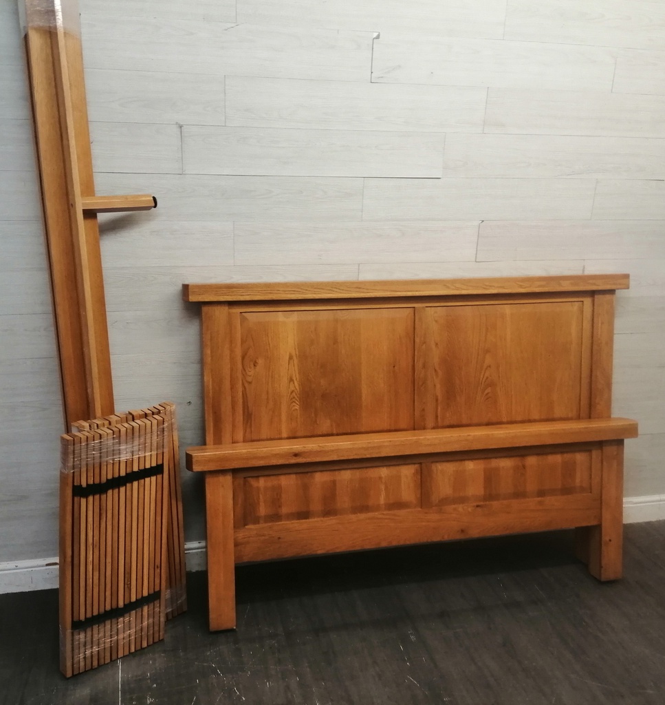 Oak Furniture Land Hercules Range King Size Bed Frame