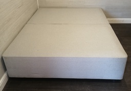 [HF17375] Quality 5ft  Sprung Top Grey Divan Base