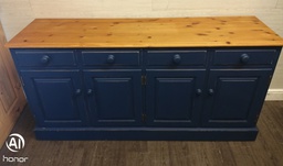 [HF17435] Quality painted solid pine large sideboard