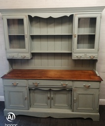 [HF17481] GREAT LARGE  PAINTED PINE DRESSER