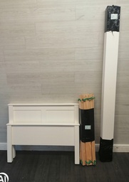 [HF17506] 3FT WHITE BEDFRAME
