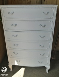 [HF17574] Marie Antoinette Style Six Drawer Chest