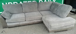 [HF17571] Lovely grey corner sofa