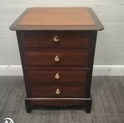[HF17587] Stag Four Drawer Bedisde