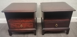 [HF17606] Pair of Stylish ‘Stag’Bedsides