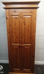 [HF18017] SOLID PINE DOUBLE WARDROBE