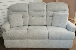 [HF18275] Lovely high back  grey toned sofa