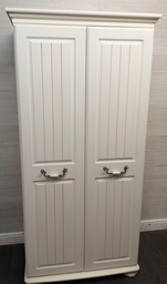 [HF18454] Nice White Double Wardrobe