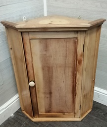 [HF18488] Lovely old pine wall corner unit