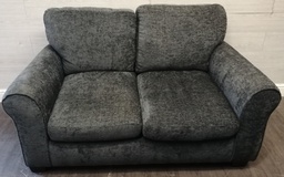 [HF18519] Neat Two Seater Grey Toned Sofa