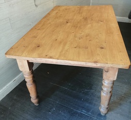 [HF18802] SOLID PINE 5FT DINING TABLE
