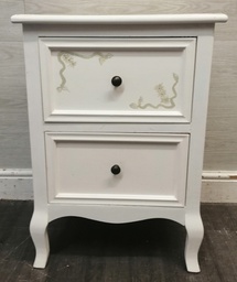 [HF18817] Single  painted bedside unit