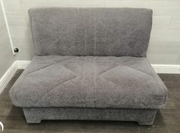 [HF18836] Futon Style Grey Sofa Bed