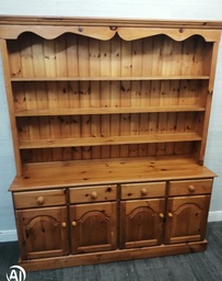 [HF18853] Quality solid pine large dresser unit