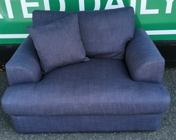 [HF19080] LOVELY GREY CUDDLE CHAIR  FROM NEXT
