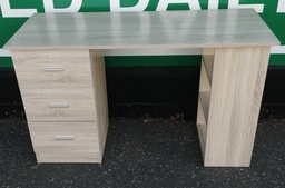 [HF19102] Neat  desk with bookshelf end
