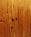 Gothic Style Double Wardrobe with Drawers