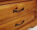 Gothic Style Double Wardrobe with Drawers