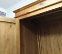 Gothic Style Double Wardrobe with Drawers