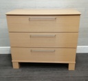 Three Drawer Modern Chest