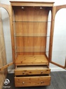 DUCAL Part Glazed Pine Display Unit