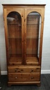 DUCAL Part Glazed Pine Display Unit
