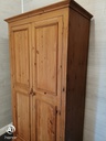 Quality solid pine double wardrobe