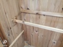 Quality solid pine double wardrobe