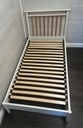 3FT SINGLE white BED FRAME