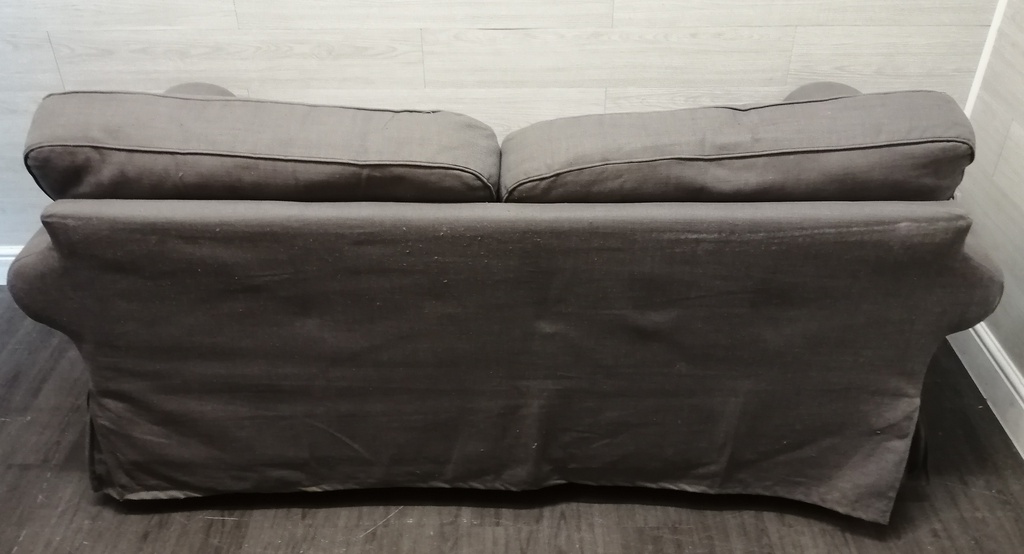 IKEA ‘EKTORP’ GREY TWO SEATER SOFA