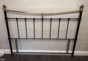 lovely 5ft black metal headboard