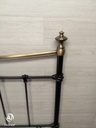 lovely 5ft black metal headboard