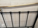 lovely 5ft black metal headboard