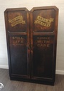 Lovely painted old oak wardrobe