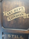 Lovely painted old oak wardrobe