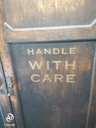 Lovely painted old oak wardrobe
