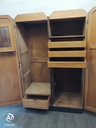 Lovely painted old oak wardrobe