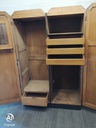 Lovely painted old oak wardrobe